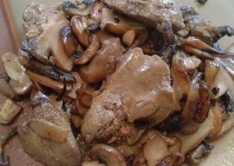 Sauteed Chicken Livers W/ Mushrooms and Onions Recipe by bobp6453 Cookpad