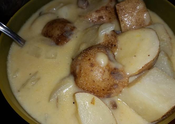 Resep Simple crockpot potatoes