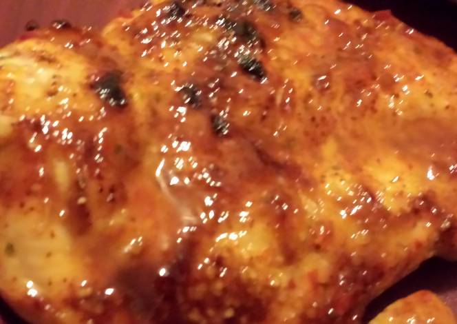 Resep Sweet Sticky Chicken Resep Sweet Sticky Chicken