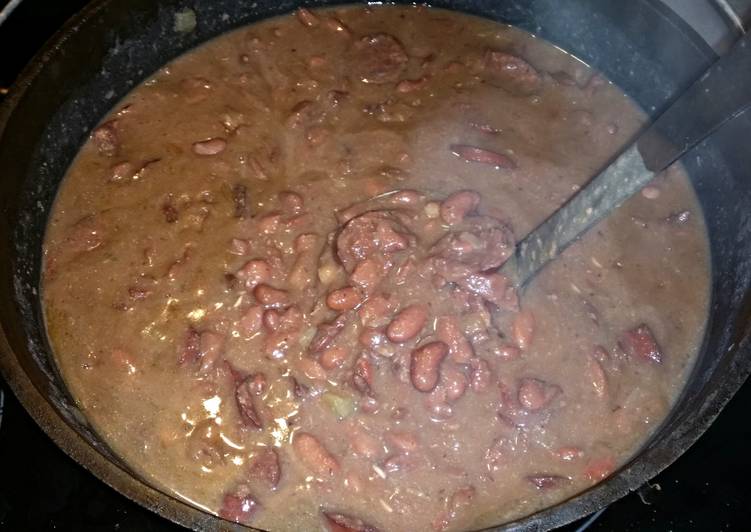 Creamy Cajun Red Beans & Rice Recipe by Bayou Cajun Mama - Cookpad