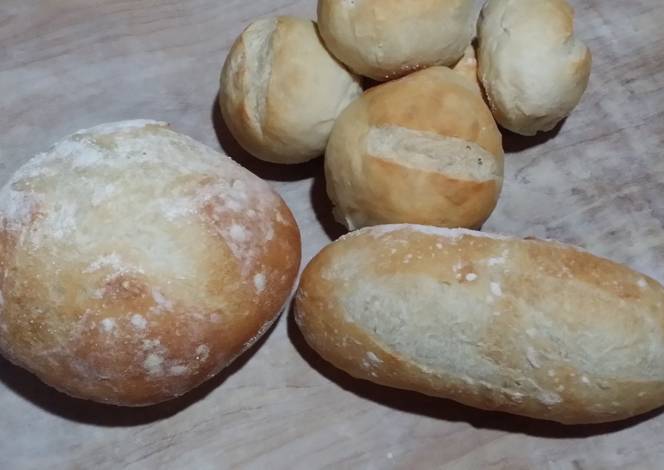 Resep Iz's Vegan Easy French Bread Resep Iz's Vegan Easy French Bread