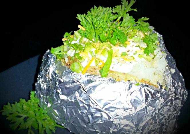 Resep Mike's Perfect Baked Potatoes Resep Mike's Perfect Baked Potatoes