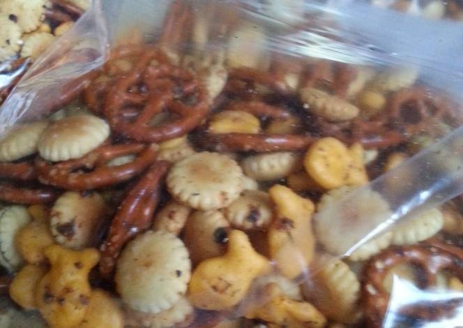 Resep ZESTY SNACK MIX