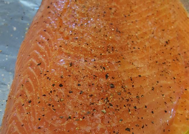 Resep Simply salmon