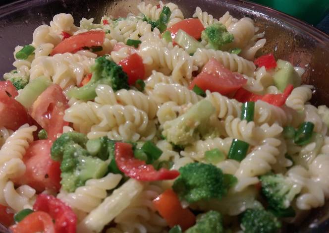 Resep Beck's Vinaigrette Pasta Salad Resep Beck's Vinaigrette Pasta Salad