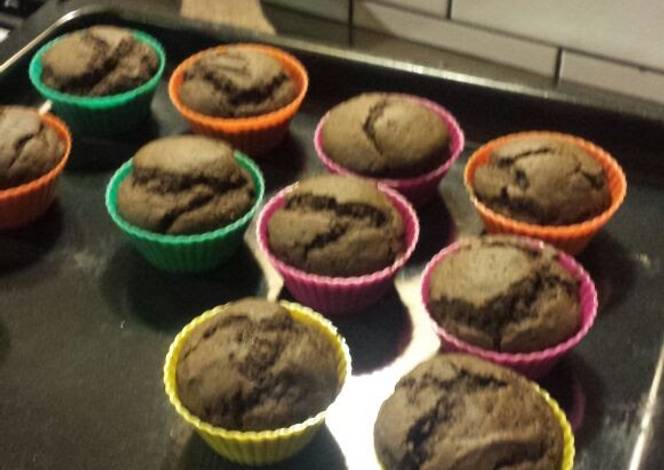 Resep Chocolate Veggie Muffins Resep Chocolate Veggie Muffins