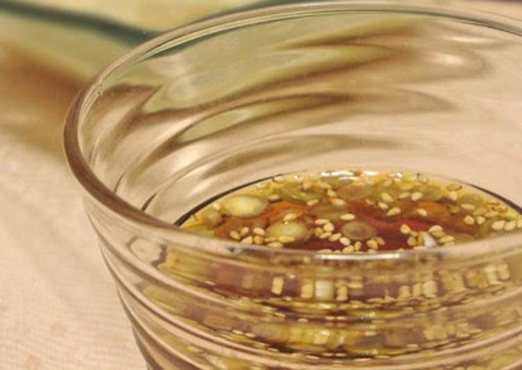 Mentsuyu Noodle Dipping Sauce with Dashi Stock Granules Recipe by