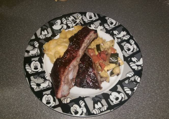 Resep Hickory Smoked Dr. Pepper ribs Resep Hickory Smoked Dr. Pepper ribs