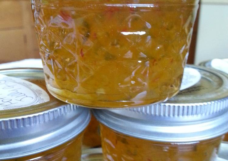 Super Easy " HOT " Pepper Jelly Recipe by Pam (Pammie) Livetoride ♥