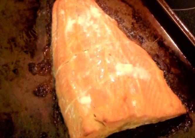 Resep Easy Salmon Bake