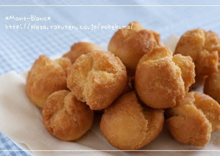 Easy Snack Made with Pancake Mix Sata Andagi (Okinawan Doughnuts