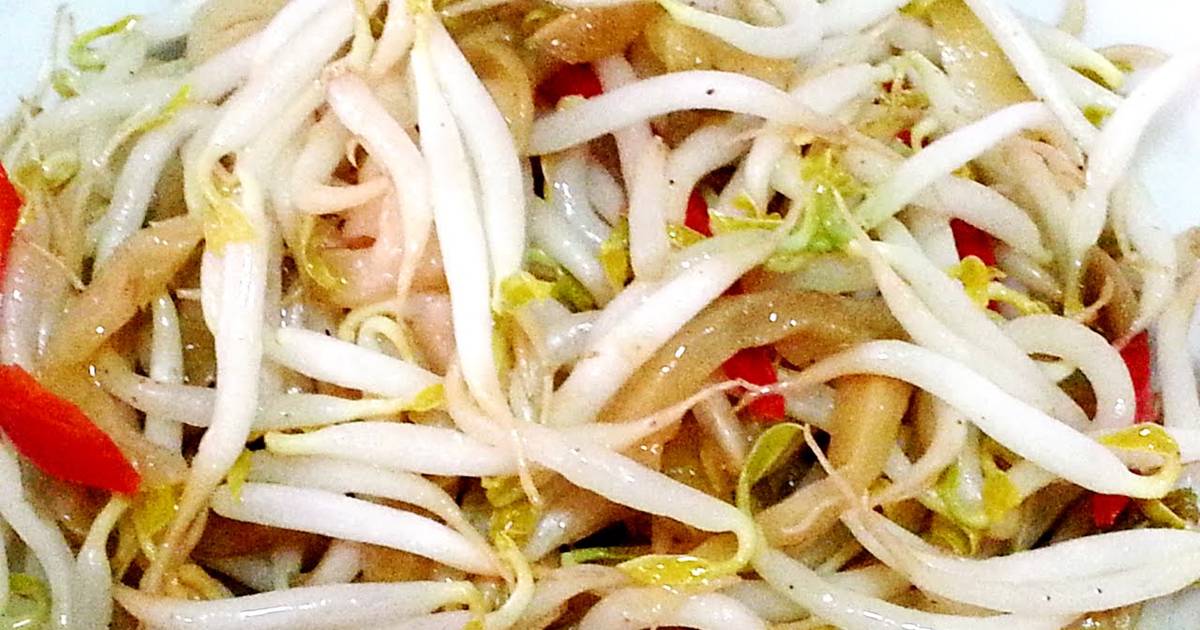 bean sprouts cooked