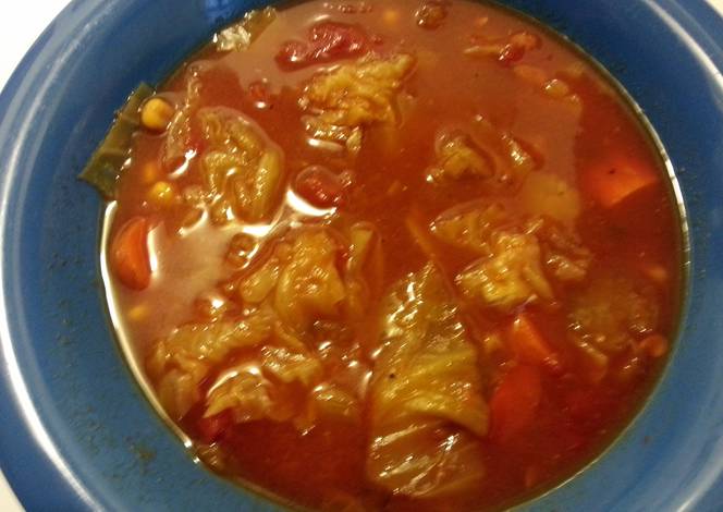 Cabbage Soup Recipe for Diet and Weightloss - Lose Weight ... Fat Burning Cabbage Soup Recipe by Tiffany Rubbert - Cookpad