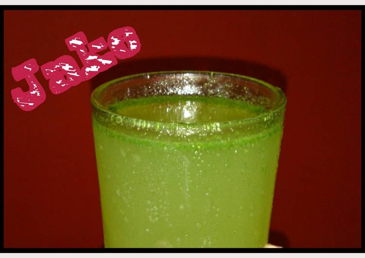 Jake's Mint Lime (a bunny drink)