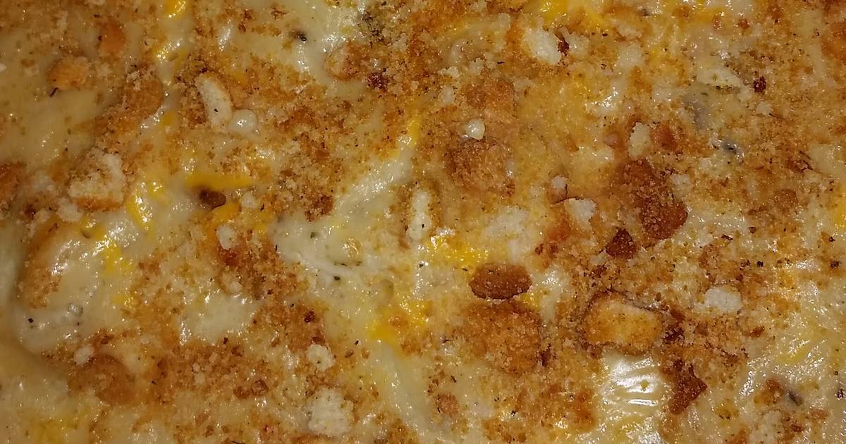 Creamy Cheesy Baked Fish over Rice Recipe by TinaMarie - Cookpad