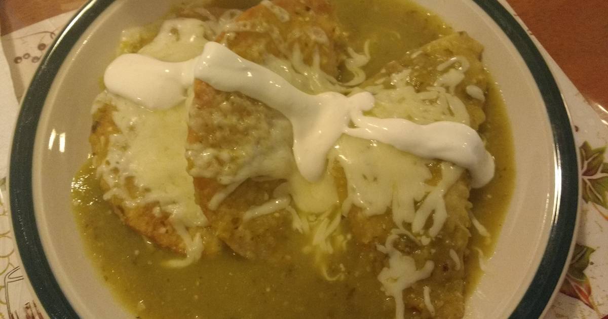 Enchiladas Suizas!! Recipe by Leslie Gonzalez Cookpad