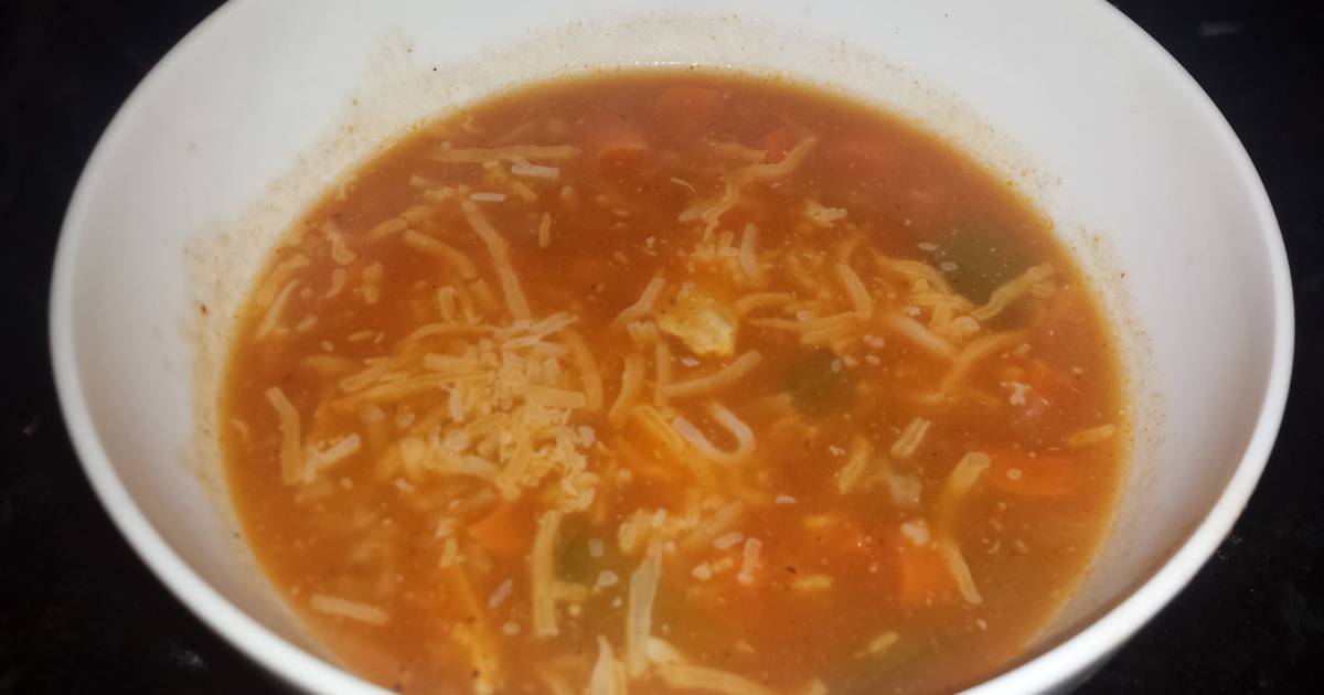 Southwest chicken and rice soup Recipe by Mrsrachaelr  Cookpad