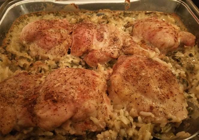 Resep Wild Rice Chicken Bake