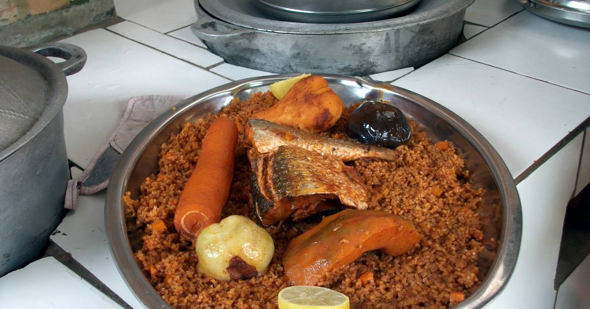 Benachin Or Jollof Rice From Senegambia (GambiaSenegal) Recipe by Faya