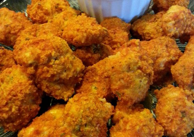 Resep Buffalo Popcorn Chicken