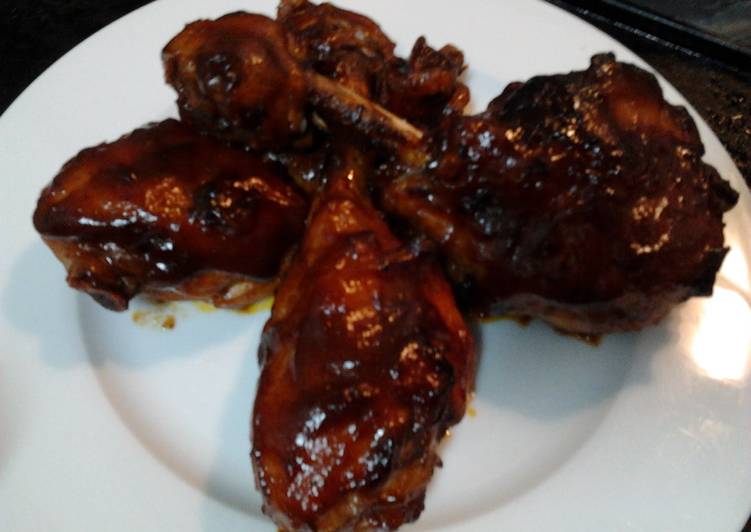 Ladybirds Sweet n Sticky BBQ Marinade Recipe by ladybird Cookpad