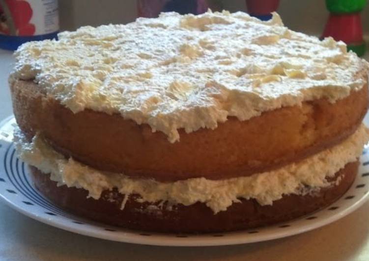 Crushed Pineapple Whipped Topping Cake Recipe by Jennifer Cookpad