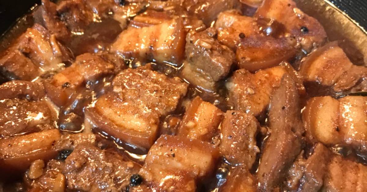 Traditional adobo (pork in vinegar and soy sauce) recipes 20 recipes