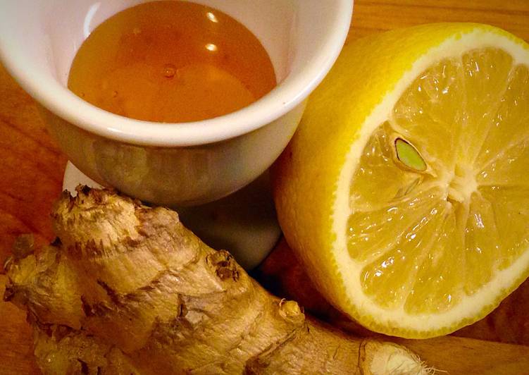 Lemon Ginger Honey Tea (for A Cold) Recipe by Ryan Goodwin Cookpad
