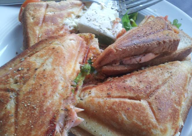 Resep Smoked Salmon Sandwich