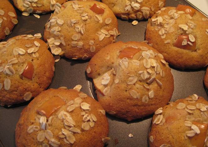 Resep Oat & Apple Muffins