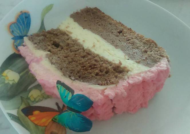 Resep Double cream cake Resep Double cream cake