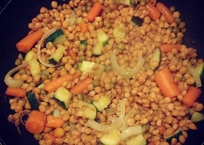 Recipe Best Vegan lentil  curry 