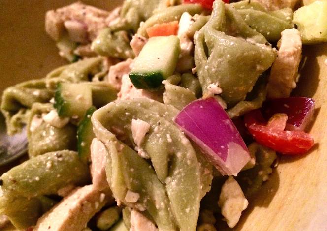 Resep Chicken Caesar Tortellini Salad Resep Chicken Caesar Tortellini Salad