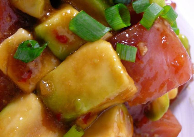 Tuna & Avocado Yukke Recipe by cookpad.japan Cookpad