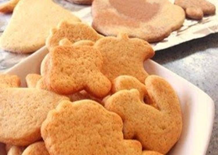 Easy and Tasty Cookie Cutter Cookies Made with Pancake Mix Recipe by