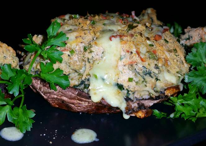 Resep Mike's Portabellas Pappadeaux Resep Mike's Portabellas Pappadeaux