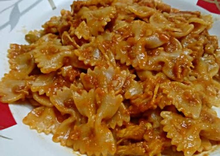 Sweet and sour tomato pasta Recipe by febinanoushad - Cookpad