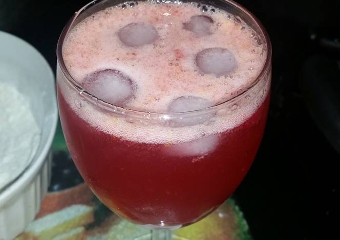 Resep Sparkling Cranberry Cocktail