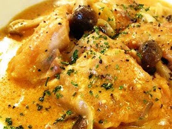 10 Minute Chicken Miso Cream Stew