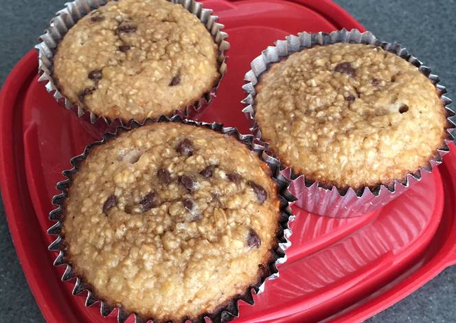 Resep Banana Protein Muffins Resep Banana Protein Muffins