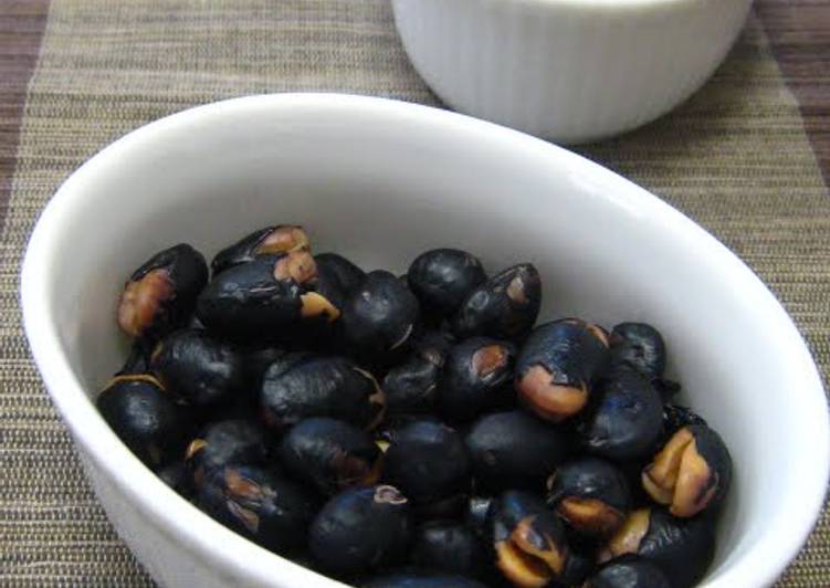 How To Roast Black Soybeans & Make Black Soybean Tea Recipe by cookpad