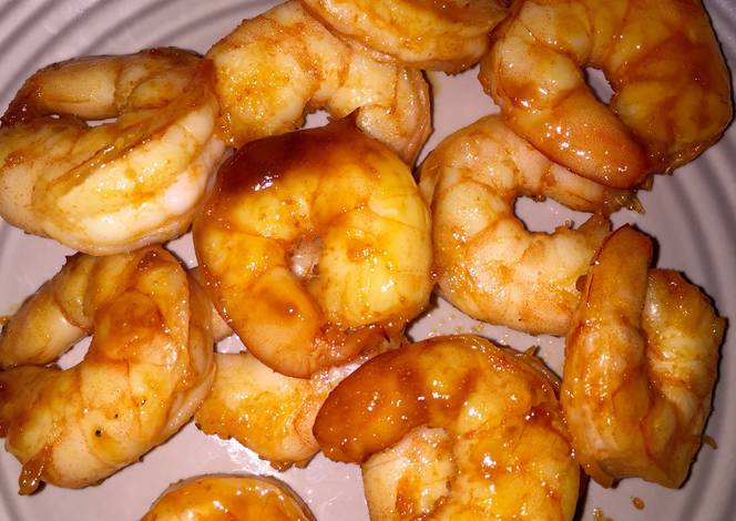 Resep Sriracha-Glazed Shrimp