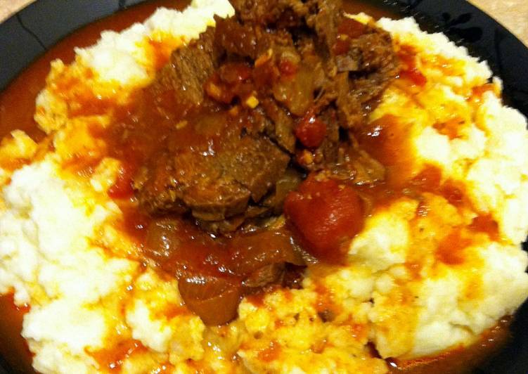 /Pressure cooker steak pizzaiola/ from frozen Recipe by Taylor Topp Cookpad