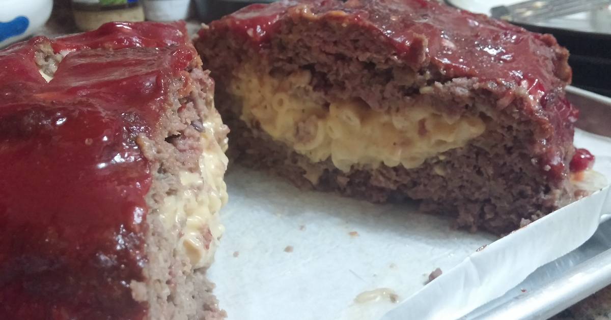 Mac & Cheese Stuffed Meatloaf Recipe by cswindoll Cookpad