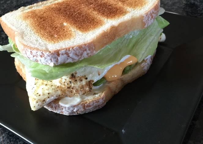 Resep Avocado Egg Sandwich