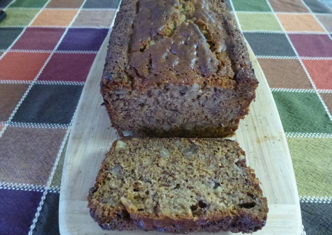 Resep Moist Banana-Pecan Bread Resep Moist Banana-Pecan Bread