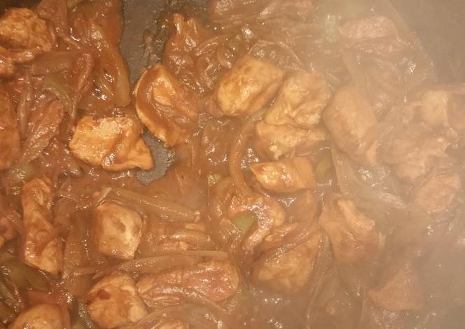 Resep Sticky Pepsi chicken