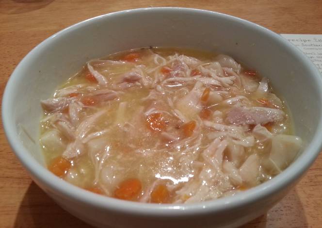 Resep Chicken Dumpling Soup Resep Chicken Dumpling Soup