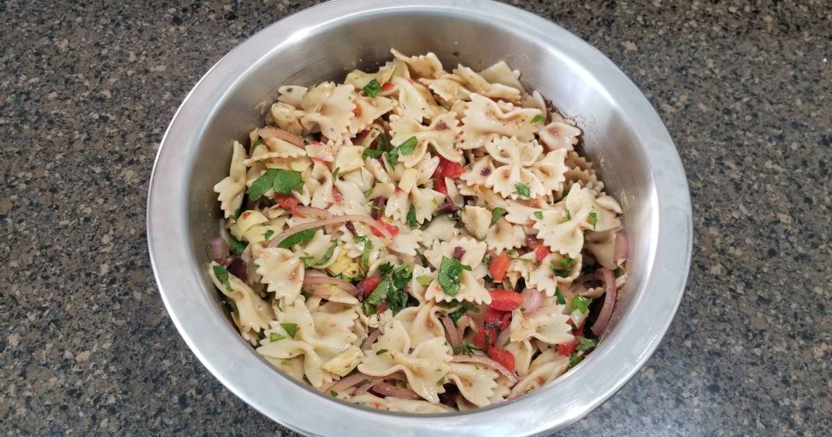 Marinated Pasta Salad Recipes 8 Recipes Cookpad