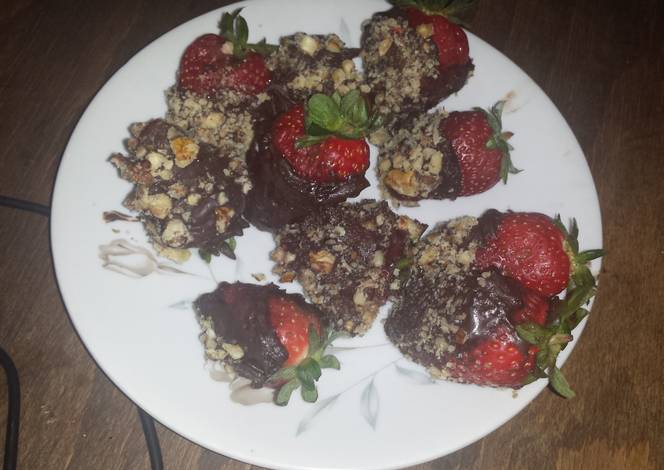 Resep Strawberries Kisses